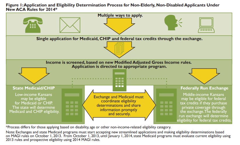 Figure 1: application and eligibility determination process