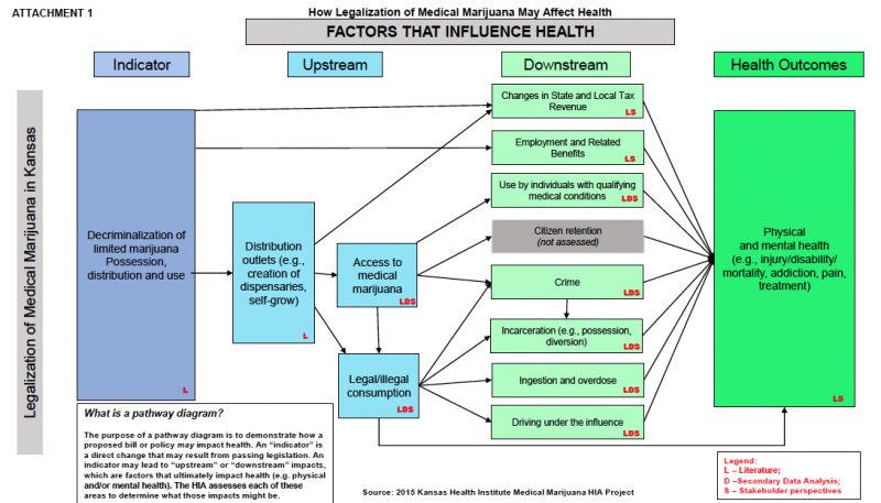 HIA pathway diagram - Factors that influence health