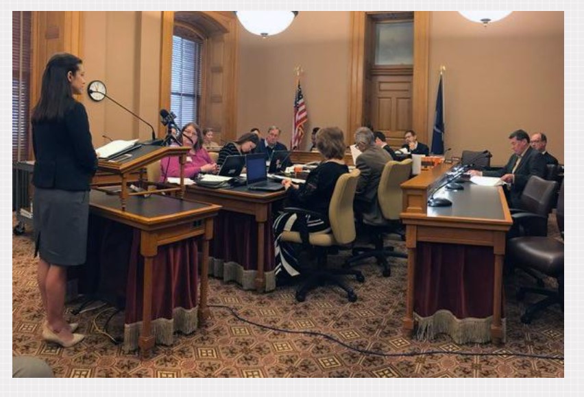 Sarah M. Hartsig, M.S., KHI Senior Analyst, provided neutral testimony on Senate Bill 155 to the Senate Committee on Federal and State Affairs. The bill would, among other things, legalize medical marijuana for a variety of medical conditions.