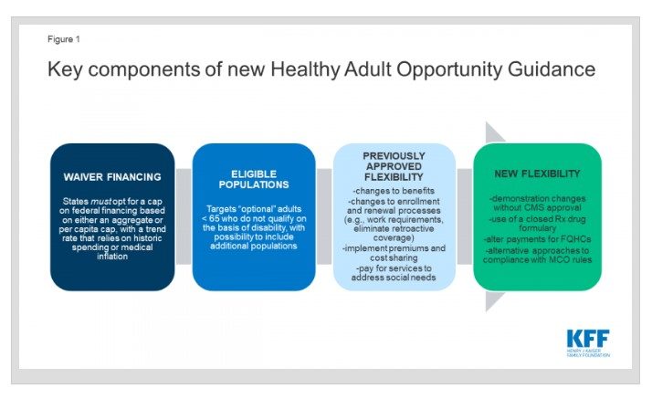 Figure 1 Key components of new healthy adult opportunity guidance