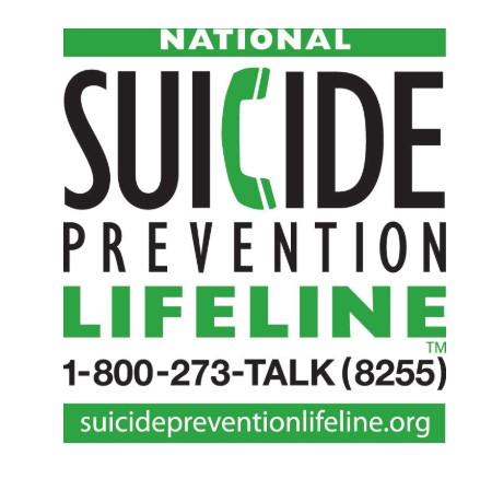 Suicide prevention lifeline logo