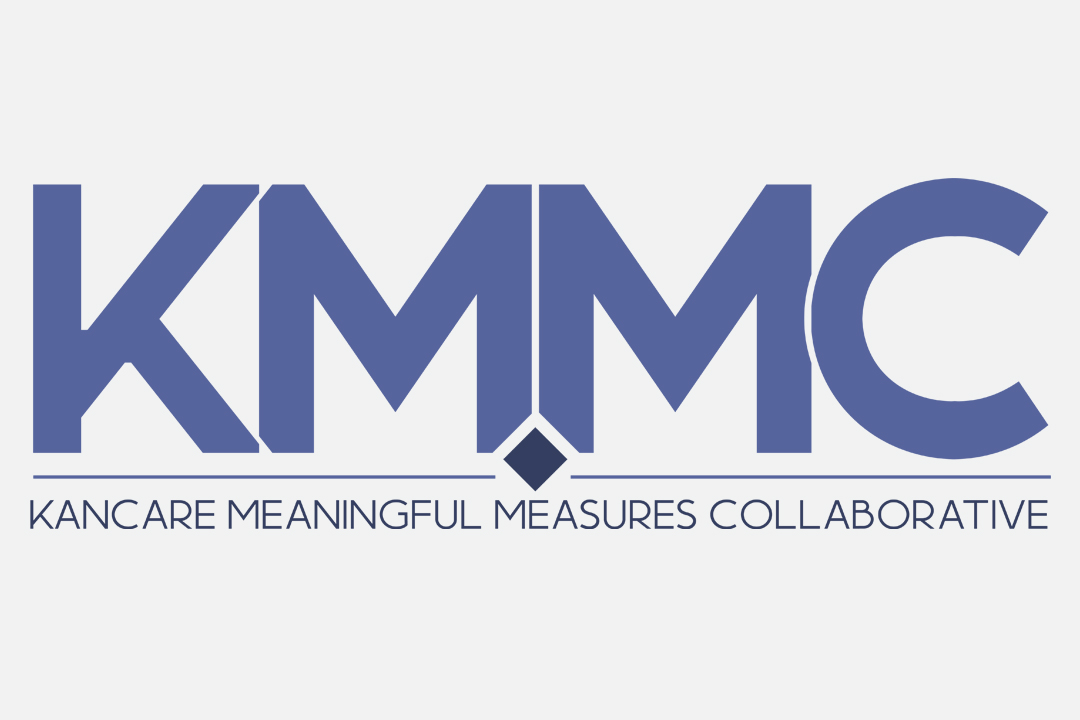 KMMC logo with gray background