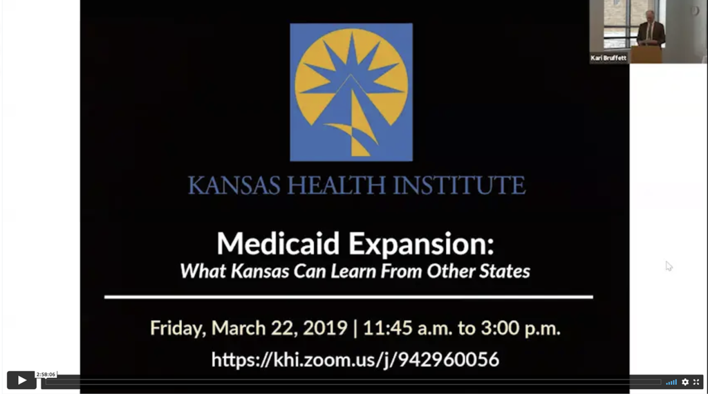 Kansas Medicaid Policy Kansas Health Institute
