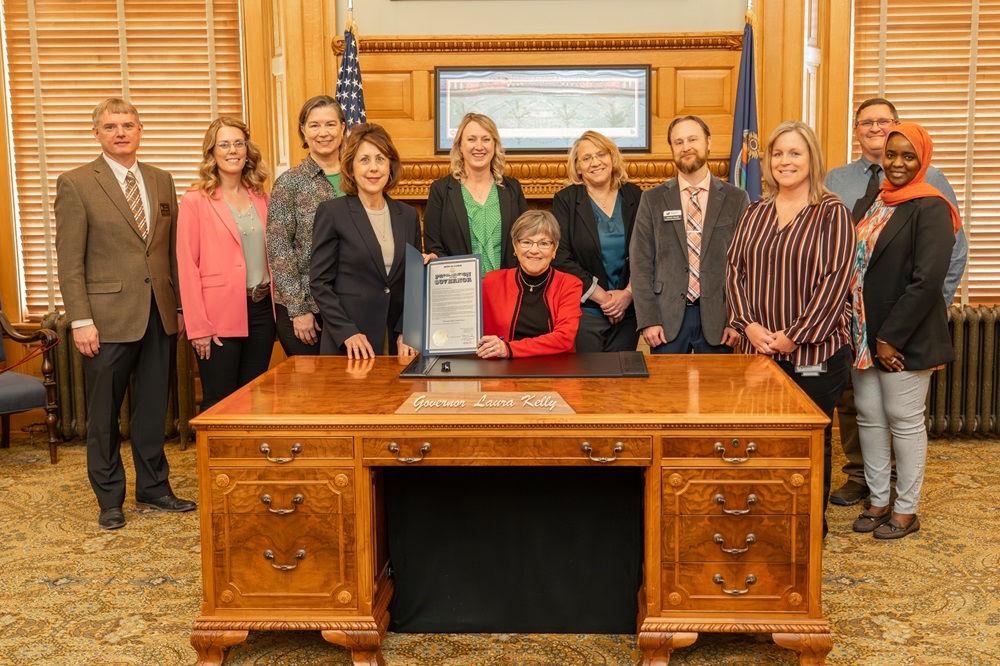 Governor's proclamation signing for Public Health Week 2024
